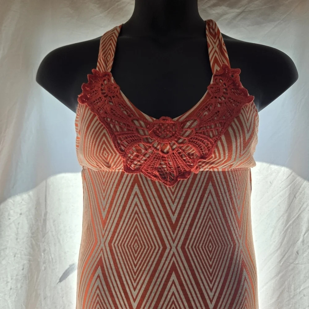 Fun Orange Boho Maxi - Picture 5 of 7